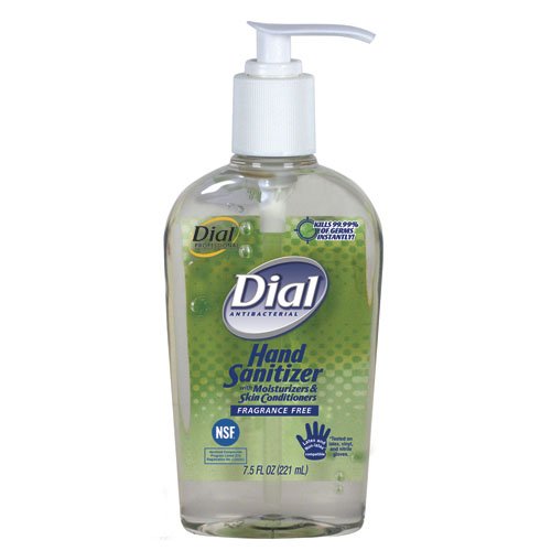 Dial 685 Dial Unscented Instant Hand Sanitizer w/ Moisturizer 4 oz