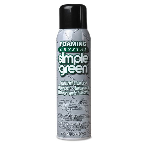 Simple Green 610001219010 20 oz. Aerosol Industrial Foaming Cleaner