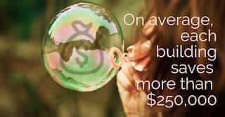 Average Building Savings
