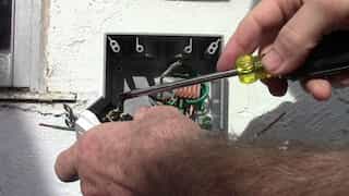 Install GFCI Outlet