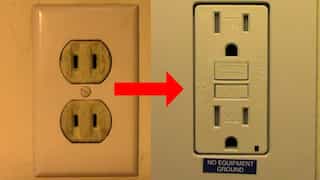Old & new receptacles