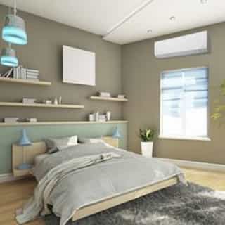 ductless in bedroom