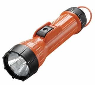 3 Cell Worksafe LED Flashlight with Slide On/Off Switch