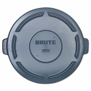 Vented Brute 44 Gallon Trash Can Lid, Grey