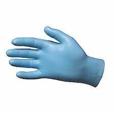 N-Dex Large Lightly Powdered Disposable Nitrile Gloves