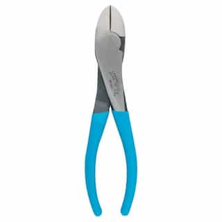 7-3/4" Blue Curved Diagonal Lap-Joint Cutting Pliers
