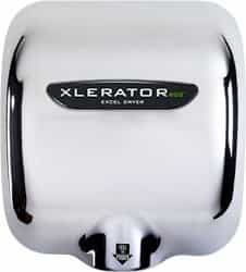 Xlerator ECO Automatic Hand Dryer, No Heat Element, Chrome