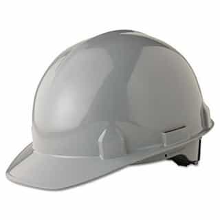 SC-6 Head Protection, 4-pt Suspension, Gray, Hard Hats