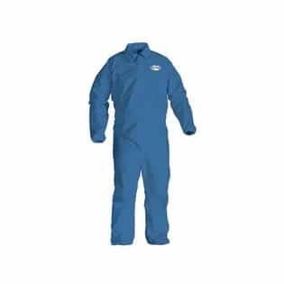 A60 Blue Bloodborne Pathogen &amp; Chemical Protection Coverall, 2XL