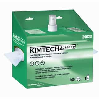 White, Pop-Up Box KIMTECH SCIENCE Lens Cleaning Station- 2 Per Container