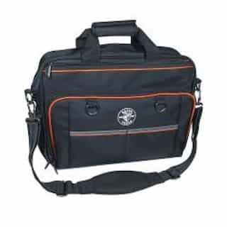 Klein Tools Black Tradesman Pro Organizer Technology Bag, 22 Pockets 