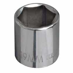 Klein Tools 3/8-Inch Drive 7 mm Metric 6-Point Socket
