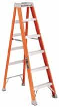 Louisville Ladder Fiberglass Advent Flat Step Ladder