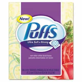 Puffs Ultra Soft & Strong 2-Ply Facial Tissue 56 Count