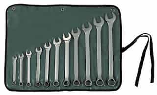 11 Piece Combination Wrench Set