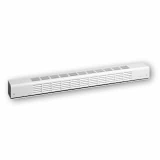 1350W White Mini Patio Door Heater, 277 V