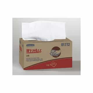 WypAll L10 SANIPREP White 1-Ply S-Fold Wiping Towels 110 ct