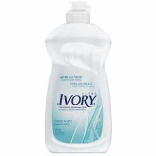 Procter & Gamble Ultra Ivory Classic Scent Concentrated Dishwash Liquid Soap 24 oz