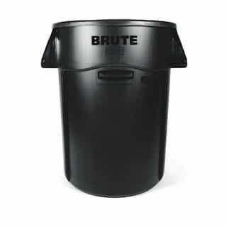Brute Black 44 Gal Utility Container w/ Venting Channels