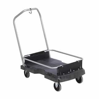 Black 500 lb Capacity Ice Only Cart