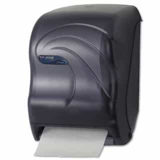 San Jamar Tear-N-Dry Touchless Roll Towel Dispenser, Black