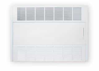 18000W Cabinet Heater, Built-In Thermostat, 240 V, White