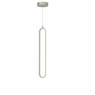 AFX 24-in 19W Sienna Pendant Light, 800 lm, 120V, CCT Select, Nickel