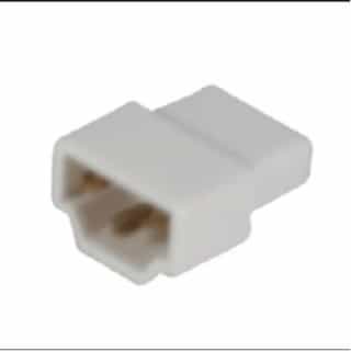 American Lighting Replacement in-line Connector, White finish,  cETLus Listed