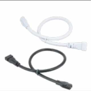 American Lighting 6-in Linking Cable w/ 3P Male & Female Inserts, Black
