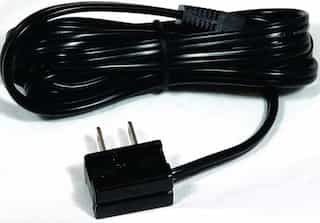 American Lighting 6-ft Power Cord w/ Roller Switch for Xenon 120V Puck Light, Black