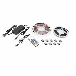 7Wft 13.1' Trulux RGB+TW Tape Light Kit, Dimmable, Tunable CCT