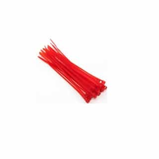 11-in Cable Tie, 50 lb Tensile Strength, Red