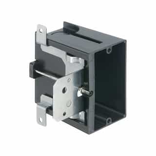 1-Gang Adjustable Outlet Box for New Construction