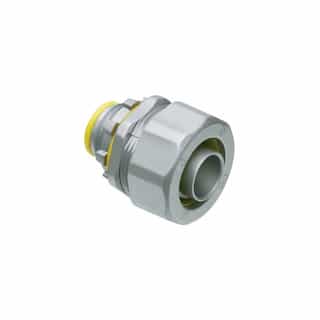 Arlington Industries 3-1/2-in Connector w/ Insulated Throat, Zinc, Straight