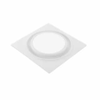 Replacement Grill For ABF Series Bath Fan w/ Light, Round, White