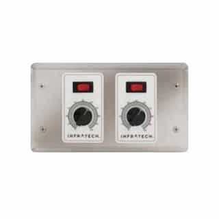 Schwank Electric Heater Analog Controller, 2-Zone