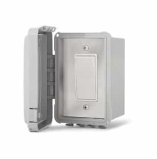 Schwank 4000W Electric Heater Switch, Surface Mount, Outdoor, Single, 120-277V