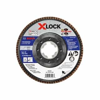 5-in X-LOCK Flap Disc, Type 29, 60 Grit