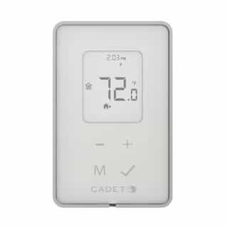 3600W Programmable Thermostat, Double Pole, 15 Amp, 120V/208V/240V, White