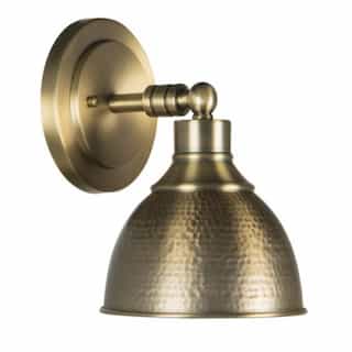 Craftmade Timarron Wall Sconce Fixture w/o Bulb, 1 Light, E26, Legacy Brass