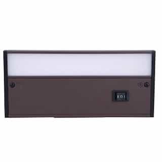 8-in 4W LED Under Cabinet Light Bar, Dim, 250 lm, SelectCCT, Bronze