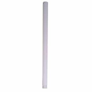 18-in Downrod for Pendant Lights, Cottage White