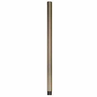 24-in Downrod for Pendant Lights, Aged Bronze Brushed
