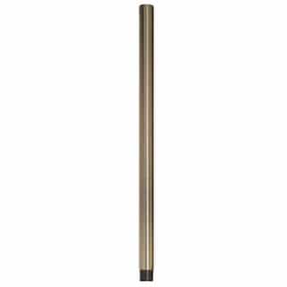 24-in Downrod for Pendant Lights, Aged Bronze Textured