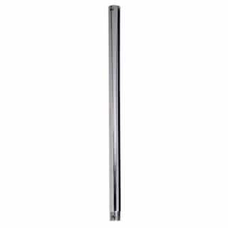 3-in Downrod for Pendant Lights, Chrome