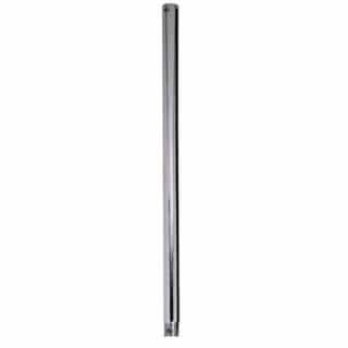 6-in Downrod for Pendant Lights, Chrome