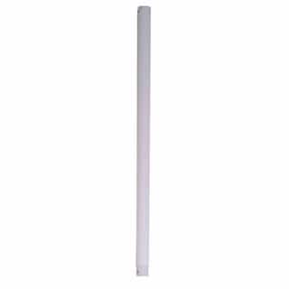6-in Downrod for Pendant Lights, White