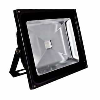 50W LED Flood Light w/Adjustable U-Shaped Bracket, 4500 lm, 6500K, Black