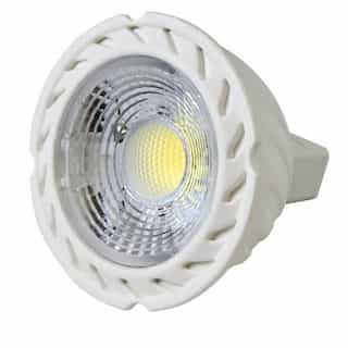 5W LED MR16 COB Bulb, 2-Pin Base, 12V, 6500K