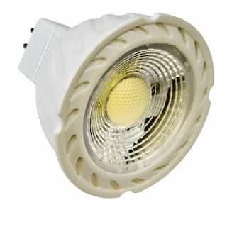 7W LED MR16 COB Bulb, 2-Pin Base, 12V, 6500K